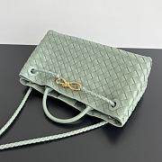 Bottega Veneta Small Andiamo East West New Sauge - 29×18×10cm  - 4