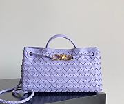 Bottega Veneta Small Andiamo East West Purple - 29×18×10cm - 1