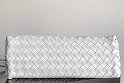 Bottega Veneta Small Andiamo East West White - 29×18×10cm - 4