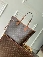 LV Neverfull Inside Out MM Brown M12061 - 28x14x31cm - 4