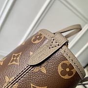 LV Neverfull Bandouliere Inside Out BB Dark Fango/Monogram M12109 - 24x14x9cm - 4