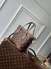 LV Neverfull Bandouliere Inside Out BB Dark Fango/Monogram M12109 - 24x14x9cm - 3