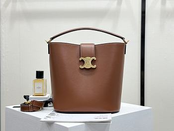 Celine Medium Louise Bag In Smooth Calfskin Tan - 24x23.5x16cm