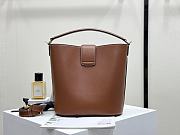 Celine Medium Louise Bag In Smooth Calfskin Tan - 24x23.5x16cm - 4