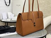 Celine Medium Soft 16 Bag In Smooth Calfskin Brown - 32.5x23x14cm - 2