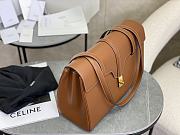 Celine Medium Soft 16 Bag In Smooth Calfskin Brown - 32.5x23x14cm - 6