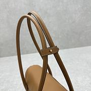 Miumiu Leather Shoulder Bag Cognac - 28x15x11cm - 5