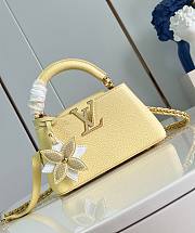 LV Capucines East West Mini Yellow Banane - 22x12x8cm - 1