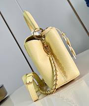 LV Capucines East West Mini Yellow Banane - 22x12x8cm - 3