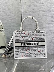 Dioramour Small Dior Book Tote - 26.5x22x14cm - 1