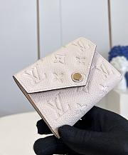 LV Victorine Wallet Monogram Empreinte Leather Cream M82344 - 12x9.5x2.5cm - 5