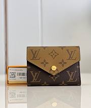 LV Victorine Wallet Monogram Reverse Canvas M81557 - 12x9.5x2.5cm - 1