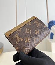 LV Victorine Wallet Monogram Reverse Canvas M81557 - 12x9.5x2.5cm - 5