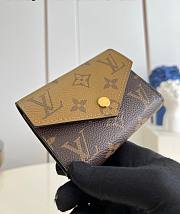 LV Victorine Wallet Monogram Reverse Canvas M81557 - 12x9.5x2.5cm - 4