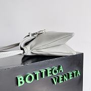 Bottega Veneta Medium Liberta Gray - 30x20x8cm - 5