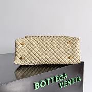 Bottega Veneta Patti Top Handle Bag Beige - 26x19x11cm - 6