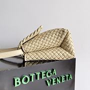 Bottega Veneta Patti Top Handle Bag Beige - 26x19x11cm - 3