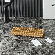 Bottega Veneta Andiamo Clutch Bag Leather And Suede In Acorn - 31x13x3cm - 2