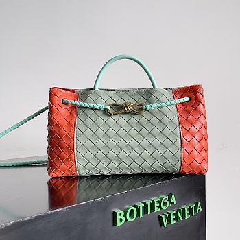 Bottega Veneta Small Andiamo East West New Sauge Orange - 29×18×10cm