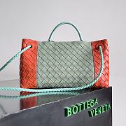 Bottega Veneta Small Andiamo East West New Sauge Orange - 29×18×10cm - 2