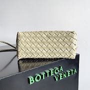 Bottega Veneta Small Andiamo Intrecciato Beige - 25x20x10cm - 3