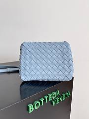 Bottega Veneta Small Parachute Blue Bag - 21x17x16.5cm - 3