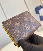 LV Noa Compact Wallet Monogram Canvas Yellow M83664 - 8.5x1.5x11cm - 2