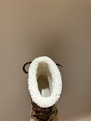 Miumiu Boots Shearling Brown 14714 - 5