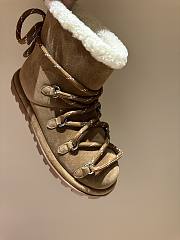 Miumiu Boots Shearling Brown 14714 - 2