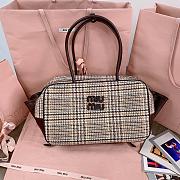 Miumiu Canvas Beau Bag 14718 - 34x23x10cm - 6