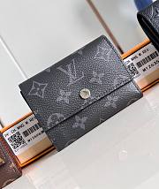 LV Victor Wallet Monogram Eclipse Canvas M12598 - 9x2.5x11.5cm - 5