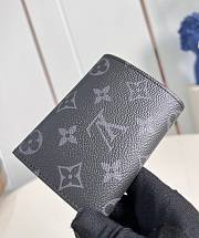 LV Victor Wallet Monogram Eclipse Canvas M12598 - 9x2.5x11.5cm - 2