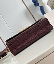 LV Twist West Varnished Epi Leather Burgundy M24603 - 23.5x12x7cm - 3