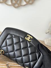 Chanel Diana Small Black Lambskin - 22x14x7cm - 2