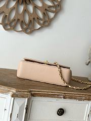 Chanel Diana Small Beige Lambskin - 22x14x7cm - 4