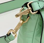 Fendi Baguette Green Nappa Leather Bag - 27x15x6cm - 5