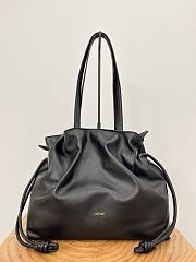 Loewe Large Flamenco Clutch In Nappa Calfskin Balck - 38x29x14cm - 2