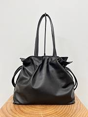 Loewe Large Flamenco Clutch In Nappa Calfskin Balck - 38x29x14cm - 3