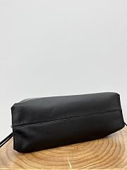 Loewe Large Flamenco Clutch In Nappa Calfskin Balck - 38x29x14cm - 4