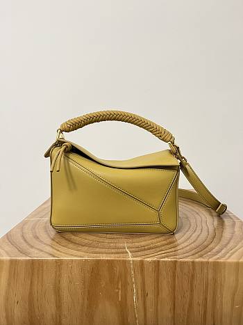 Loewe Small Puzzle Bag In Mellow Calfskin Sahara - 24x10.5x16.5cm