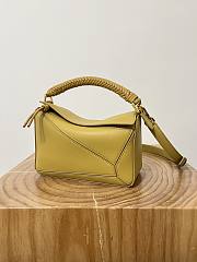 Loewe Small Puzzle Bag In Mellow Calfskin Sahara - 24x10.5x16.5cm - 3