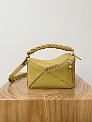 Loewe Small Puzzle Bag In Mellow Calfskin Sahara - 24x10.5x16.5cm - 2