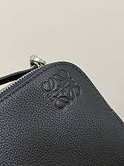 Loewe Mini Camera Crossbody Bag In Soft Grained Calfskin Black - 18x13x8.5cm - 5