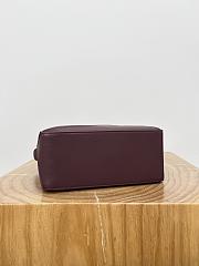 Loewe Small Puzzle Bag In Mellow Calfskin Burgundy - 24x10.5x16.5cm - 6