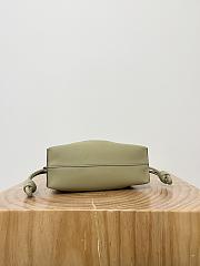 Loewe Mini Flamenco Clutch In Nappa Calfskin Clay Green - 23.9x18x9cm - 5