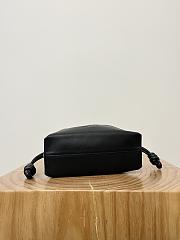 Loewe Mini Flamenco Clutch In Nappa Calfskin Black - 23.9x18x9cm - 6