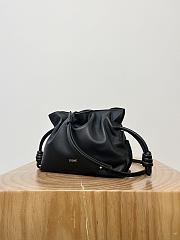 Loewe Mini Flamenco Clutch In Nappa Calfskin Black - 23.9x18x9cm - 5