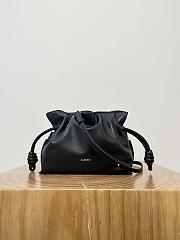 Loewe Mini Flamenco Clutch In Nappa Calfskin Black - 23.9x18x9cm - 3