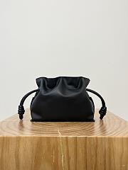 Loewe Mini Flamenco Clutch In Nappa Calfskin Black - 23.9x18x9cm - 2