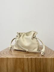 Loewe Mini Flamenco Clutch In Nappa Calfskin Sea Salt - 23.9x18x9cm - 5